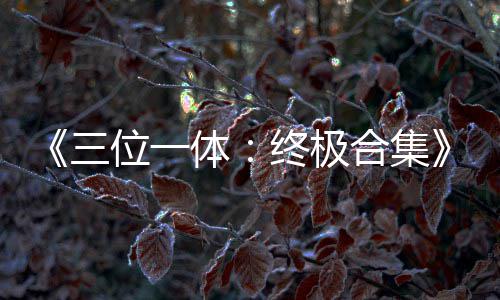 宣品合体体终极位一部作公布传片合集三 四