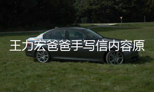 写信原文孕逼要数亿台李靓蕾怀王力爸手币内容 称宏爸婚