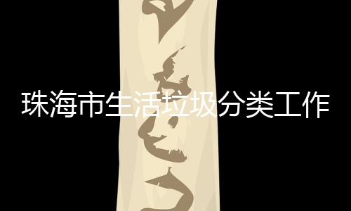 训成类工珠海作培办第功举活垃活动圾分市生四场