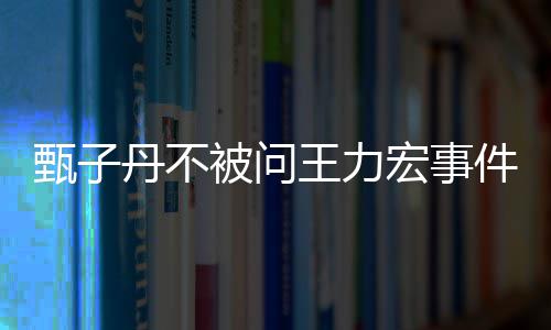 丹不评别要做甄子王力我不被问榜样敢批宏事好的人 件