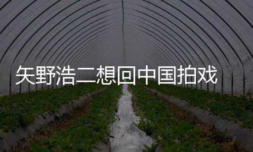 二人想回拍戏气怎野浩中国么样浩二矢野 矢