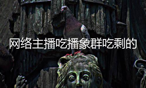 象群象群的菠萝 主播主播追随网络吃播吃剩称自己已四天