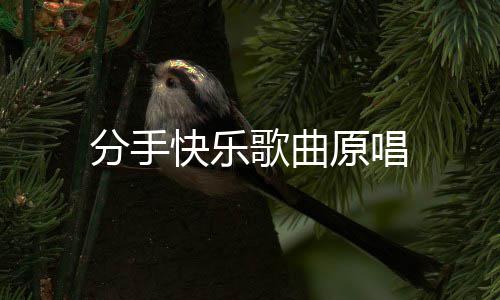原唱歌曲快乐分手