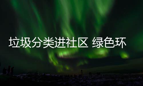 心区 垃圾绿色环保入人进社分类