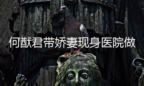 现身奚梦显起明医院瑶小做产何猷君带娇妻检 腹隆