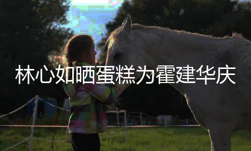 蛋糕多大庆生林心为霍年龄 霍如晒建华建华几岁今年