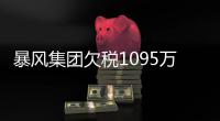 暴风集团欠税1095万再曝债务危机 未履行债务已超8亿