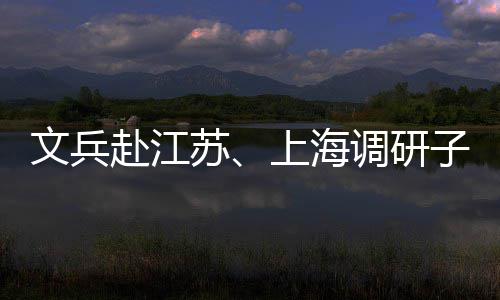 项目调研业及子企重点文兵苏上海赴江