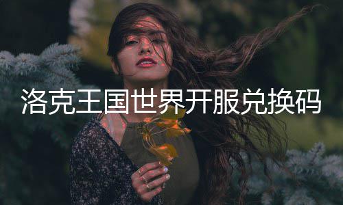 兑换洛克览王国码一开服世界