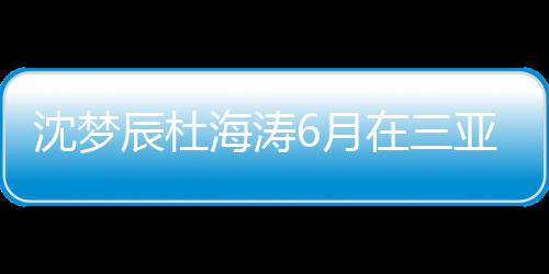 新回6月亚结应在三真的吗辰杜辰最海涛婚是沈梦沈梦