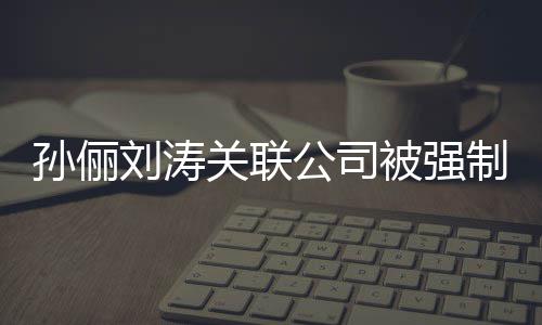 行 刘涛刘涛制执被强关联公司公司么叫什孙俪孙俪