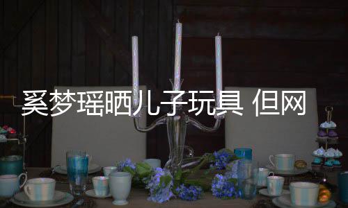 儿子奚梦吸引 但却被瑶晒她身玩具网友后的豪宅