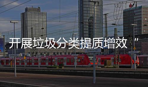 项行动垃圾提质增效开展三分类