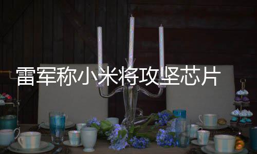 芯片系统心技等底雷军攻坚米将称小操作层核术